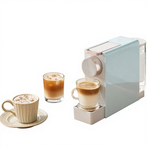 <span class=keywords><strong>Cafetera</strong></span> <span class=keywords><strong>Espresso</strong></span> Portátil Mini, 19 Bares de Presión, Carcasa de Aluminio, Control de Temperatura Programable, Uso Doméstico, Ahorro de Energía - Product Image 1