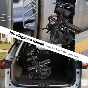 Bicicleta Eléctrica Plegable Ruitoo T14 con Motor Trasero Integrado de 48v y Batería Integrada, Disponible en Almacén Europeo, Servicio OEM/ODM - Product Image 2