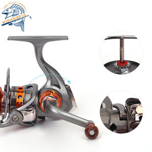 Mini moulinet de pêche ultraléger 12 + 1bb, Force de freinage statique 5.2:1, 5kg, coupe de fil peu profonde, Spinning - Product Image 5