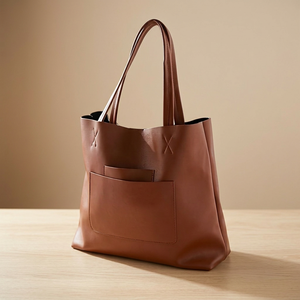 Pochette bandoulière pour femme de style européen, 100% cuir véritable, légère, imperméable, durable, grande capacité, fermeture à glissière - Product Image 5