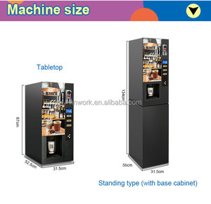 Hot Selling Reverse Osmosis Water Treatment Motor <b>Fully</b> <b>Automatic</b> 50L/Hour Instant <b>Coffee</b> Powder Vending <b>Machine</b> for <b>Coffee</b> - Product Image 4