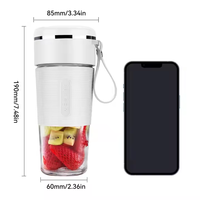 Blender Portabel Mini Juicer 300ml Botol Bebas BPA USB Mixer Otomatis Rumah Tangga Botol Juicer Blender Buah dan Sayur