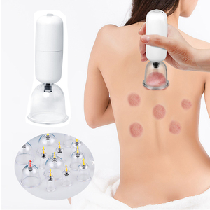 Set Terapi Pijat Medis Tradisional Tiongkok dengan Cangkir Hisap Vakum Tebal dan Pompa, Set Terapi Hijama - Product Image 1