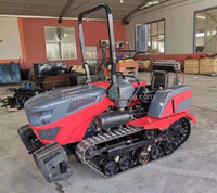 Mini Tracteur Agricole à Chenilles, Cultivateur Motoculteur Rotatif pour la Ferme, à Vendre, Fabriqué en Chine