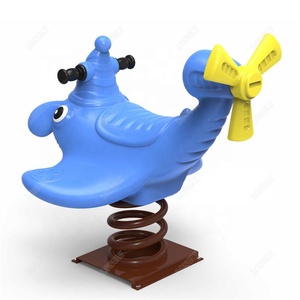 Caballo balancín <span class=keywords><strong>de</strong></span> primavera para niños, Animal, pez <span class=keywords><strong>Diablo</strong></span>, sacudir - Product Image 2