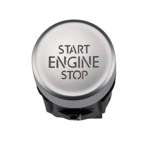 Accesorios interiores, interruptor <span class=keywords><strong>de</strong></span> <span class=keywords><strong>botón</strong></span> <span class=keywords><strong>de</strong></span> arranque y parada <span class=keywords><strong>de</strong></span> motor cromado, <span class=keywords><strong>botón</strong></span> <span class=keywords><strong>de</strong></span> <span class=keywords><strong>encendido</strong></span> sin llave <span class=keywords><strong>para</strong></span> VW Golf 7 MK7 VII 5GG 959 839 - Product Image 1