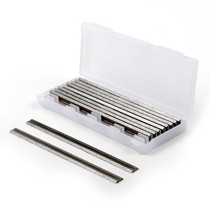 Lames de <span class=keywords><strong>raboteuse</strong></span> <span class=keywords><strong>électrique</strong></span> en carbure, 10 pièces, pour couper le bois dur et le bois tendre, panneaux de contreplaqué, 82mm, pour <span class=keywords><strong>raboteuse</strong></span> <span class=keywords><strong>électrique</strong></span> mécanique - Product Image 2