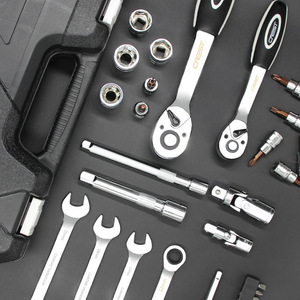 150-Piece <strong>Ratchet</strong> <strong>Socket</strong> Tool Set 1/4" 3/8" 1/2" Drive Cr-Mo Steel SAE/Metric <strong>Sockets</strong> with Case for Auto Repair &amp; Maintenance - Product Image 2