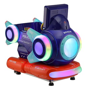 Uzay Rangers Kiddie sürmek makine MP5 sikke işletilen çocuk binmek salıncak oyun LED ışıkları ile - Product Image 2