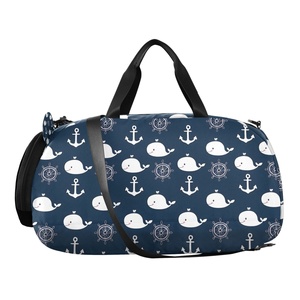 Sac de sport de voyage imperméable en polyester pour enfants, motif dessin animé mignon, sac de week-end pour garçons et filles - Product Image 2