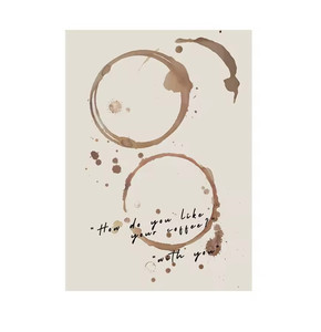 Galleria della cucina alla moda stampa arte da parete decorazione per la casa regalo amante del caffè Poster caffè tela pittura - Product Image 6