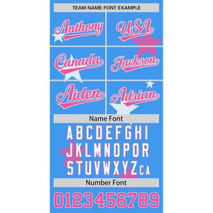 Camiseta de béisbol personalizada, unisex, para adultos, sublimada, que absorbe la humedad, con nombre del equipo, diseño de estrella 00 - Product Image 5