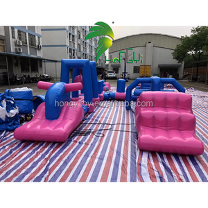 Parque Acuático Inflable Comercial - Combo de Obstáculos y Toboganes Grandes para Negocios de Verano, Duradero y de Alta Capacidad - Product Image 1