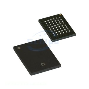 CY7C672001-48BAXI Integrated Circuit Price BOM IC In Stock 48 TFBGA Interface IC USB CTLR 48FBGA - Product Image 1