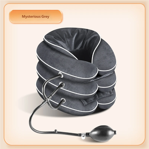 Penyangga Leher Tiup Ergonomis dengan Bantalan 3 Lapis untuk Kenyamanan Duduk Lama, Meredakan Ketegangan Pinggang, Punggung, dan Serviks - Product Image 5