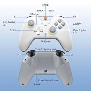 Nuevo Modelo 2025 <span class=keywords><strong>EasySMX</strong></span> X05 Controlador de Juegos Multiplataforma con Joysticks de Efecto Hall - Product Image 3
