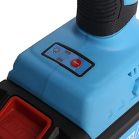 Kit de clé à chocs sans fil FIXTEC 20V Brushless 800Nm 1/2 pouce avec batterie 4.0Ah, chargeur rapide, 3 douilles et mallette de transport – Vente en gros