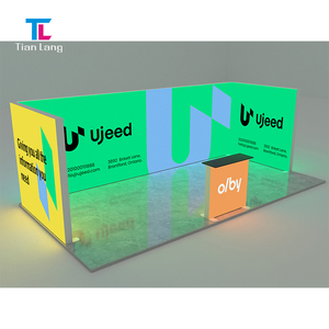 TianLang Frame Light Box Expo Display Booth Stands Cajas de iluminación para publicidad 3*3 Booth Stand - Product Image 5