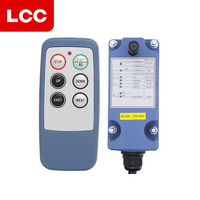Télécommande sans fil industrielle SAGA1-L6 à 4 boutons pour grue de levage, étanche, portée de 100 m, certifiée CE