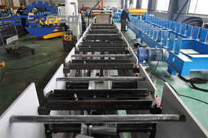 Ppgl kim loại màu thép máng xối cuộn hình thành nhà sản xuất máy máng xối máy - Product Image 6