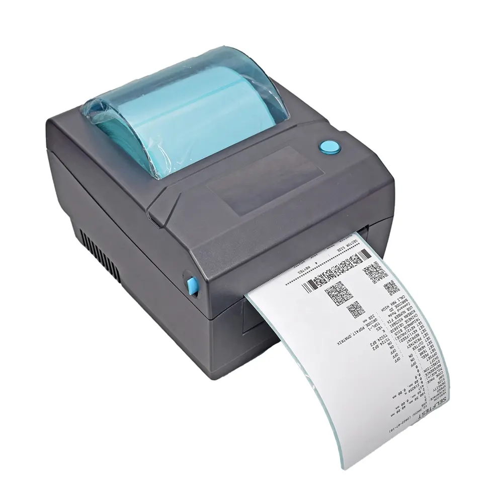 Autocollant auto-adhésif pour imprimante thermique directe 4x6 pouces, étiquette pliable pour USPS FBA UPS Amazon Ebay 4x6 pouces