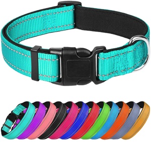 <span class=keywords><strong>Collar</strong></span> reflectante para perros SinSky, venta al por mayor, duradero, elegante, ajustable, de nailon, reflectante para seguridad - Product Image 4