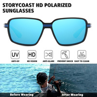 Nouvelles Lunettes de Soleil Polarisées UV400 Plein Cadre pour Hommes, Idéales pour le Cyclisme, la Conduite et la Pêche, Modèle XY433