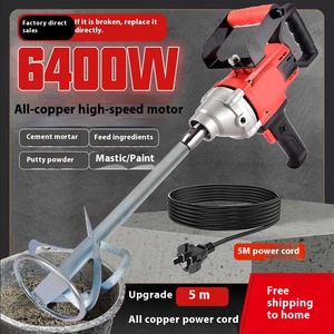 เครื่องผสมปูนฉาบปูนทรายผสมหินประดับ ปี 2025 พร้อมปั๊ม ปรับความเร็วแบบไม่มีขั้นตอน ใหม่ สำหรับงานฉาบปูนทรายและสี - Product Image 4