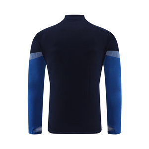 Completo Tuta Sportiva da Uomo di Alta Qualità per Jogging Fitness e Corsa all'Aperto con Logo Personalizzato Tuta da <span class=keywords><strong>Calcio</strong></span> con Mezza Zip per Allenamento - Product Image 6