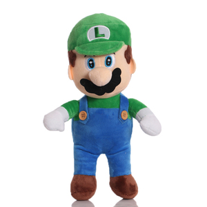 Venta al por mayor de fábrica: Peluches de dinosaurio con cabeza de hongo <span class=keywords><strong>Luigi</strong></span> de 30 cm, muñeco de dibujos animados, regalos para niños - Product Image 4