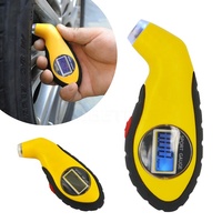 Manomètre électrique numérique pour voiture, jauge de pression d'air, LCD, homme, pour moto