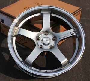 Rines de Aleación Yokohama Estilo GT de 16/17/18/19 Pulgadas, Color Negro Mate, Universales, Personalizados, para Motocicleta y Tesla - Product Image 3