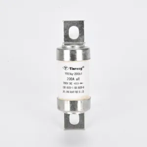 car fuse YREVq-200b1 700/750V 125A 150A 200A automotive fuses from ZHEJIANG Yinrong Brand