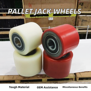 हाज़ियांग कारखाने की कीमत 80x7 0/180x50 मिमी हैंड पैलेट जैक/ट्रक सेट 6204 लोहे के साथ सेट जैक/ट्रक सेट जैक/ट्रक सेट - Product Image 2