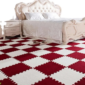 Meilleure vente 1 pièce <span class=keywords><strong>Tapis</strong></span> souple 30x30cm pour salon, chambre d'enfant, <span class=keywords><strong>tapis</strong></span> d'éveil pour bébé avec patchwork <span class=keywords><strong>magique</strong></span> et puzzle à assembler - Product Image 3