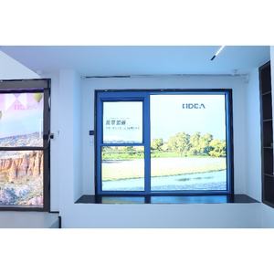 Fenêtres coulissantes horizontales motorisées en alliage d'aluminium, système de façade intelligent automatique, mur de verre rétractable à levage pour - Product Image 1