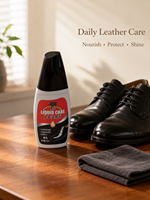 Betún para Zapatos de Cuero de Primera Calidad con Fórmula de Fácil Limpieza y Disimulación de Pequeños Rasguños, 75 ml, para Uso Formal y Profesional