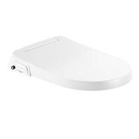 Siège de bidet mécanique moderne avec couvercle de lavage facile à installer Design de siège de toilette de salle de bain