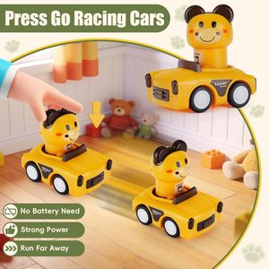 Voiture à pousser pour tout-petits, sans batterie, à friction, facile à nettoyer, sans BPA, pour l'intérieur et l'extérieur, modèle animal, EPT - Product Image 3