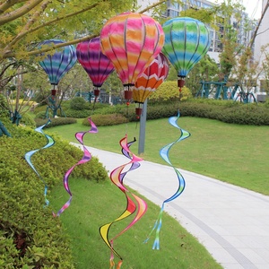 Usine directe arc-en-ciel un arc-en-ciel télescopique nuage ballon à air chaud <span class=keywords><strong>vent</strong></span> décorations rotatives décoration de jardin extérieur <span class=keywords><strong>moulin</strong></span> à <span class=keywords><strong>vent</strong></span> - Product Image 4