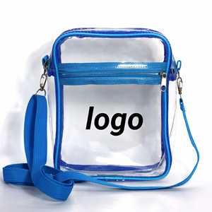 Bolsa de Maquillaje Transparente de PVC con Correa de Hombro, Impermeable, para Viaje, Portátil, Visible, en Promoción - Product Image 1