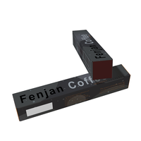 Boîtes en papier pour capsules de café avec impression de logo personnalisé, emballage pour capsules de café expresso, vente chaude
