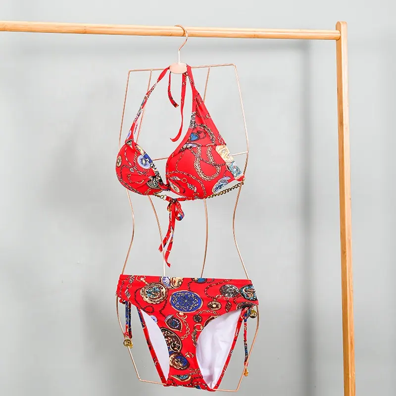 Metal Swimwear Bikini Hanger for cloth display