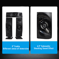 Sistema de Sonido Envolvente 3.1 para Cine en Casa, Altavoces para TV