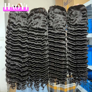 วิกผมลูกไม้ HD <span class=keywords><strong>แบบ</strong></span>ลอนลึก 30 นิ้ว 13x6 ทำจากผมมนุษย์แท้, วิกผมมนุษย์บราซิลความหนาแน่น 250, วิกผมลูกไม้ HD <span class=keywords><strong>แบบ</strong></span>ถอนขนมาแล้ว - Product Image 4