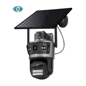Icsee aov 4MP năng lượng mặt trời ngoài trời <span class=keywords><strong>Camera</strong></span> an ninh 24 giờ ghi âm 15600 mAh 9W năng lượng mặt trời powered hệ thống mạng không dây CMOS được xây dựng trong mic - Product Image 1