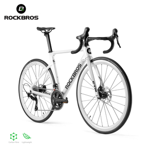 ROCKBROS <span class=keywords><strong>V</strong></span>élo de route à frein à disque 12 vitesses 700c Cadre en fibre de carbone <span class=keywords><strong>V</strong></span>élo de course sportif de haute qualité avec fourche à suspension - Product Image 5