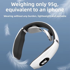 Masajeador Eléctrico Inteligente OEM ODM para Cuello y Vértebras Cervicales, Compresa Caliente por Pulsos, Diseño Plegable con Bluetooth para Relajación Muscular Diaria - Product Image 2