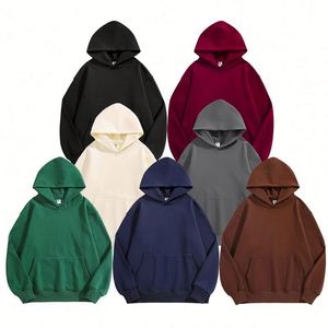 Custom 500gsm Cartoon Cotton Fleece Hoodie Men&Women Personalized Sweatshirt Your Own Design Print Winter <b>Plus</b> <b>Size</b> Heavy Duty - Product Image 3