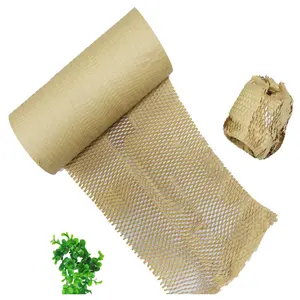 可回收生物降解生物堆肥纸环保蜂窝包装纸